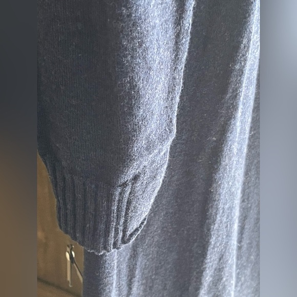 NWT Zadig & Voltaire Rona 100% Cashmere Cardigan in Navy Missing Belt Size Small - Picture 6 of 16